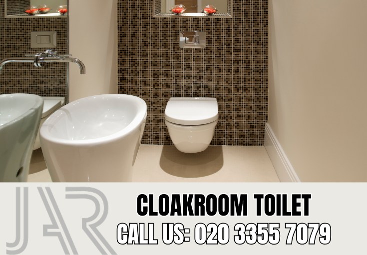 Cloakroom and Downstairs Toilet Installation by Goldersgreen Bathroom Fitters